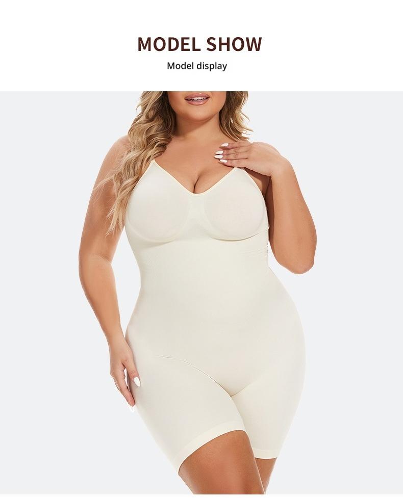 Vela Studio Women's Plus Size Seamless Shapewear with Straps and Flat Angles, Enhances and Lifts to Maintain a Good Figure