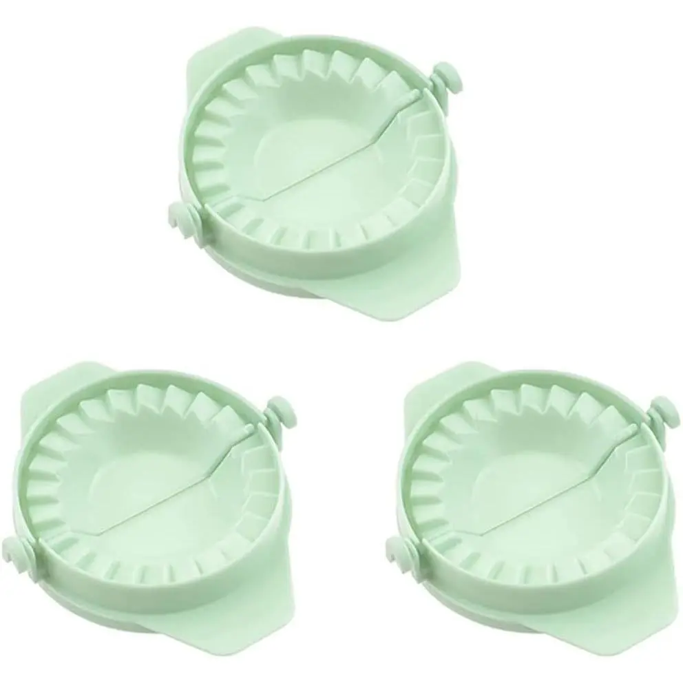 Dumpling Maker Press, 3Pcs Empanadas Maker Press, Dumpling Mold Machine - Make Perfect Dumplings Every Time, Ravioli, Samosas, Buns, Flapjacks, Potstickers