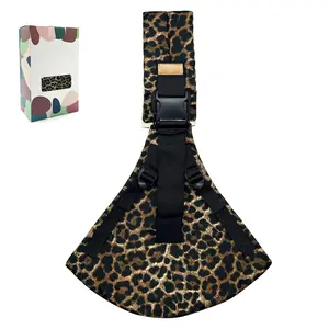 Baby Sling Carrier 2026 Baby Carrier Newborn to Toddler Sling Lightweight Baby Carrier Sling with Adjustable Straps Toddler Carrier Wrap for 10-30 lbs (Brown Leopard)