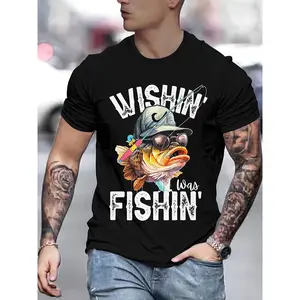 A Lai Novelty 3D Printed Men's Fashion T-Shirt