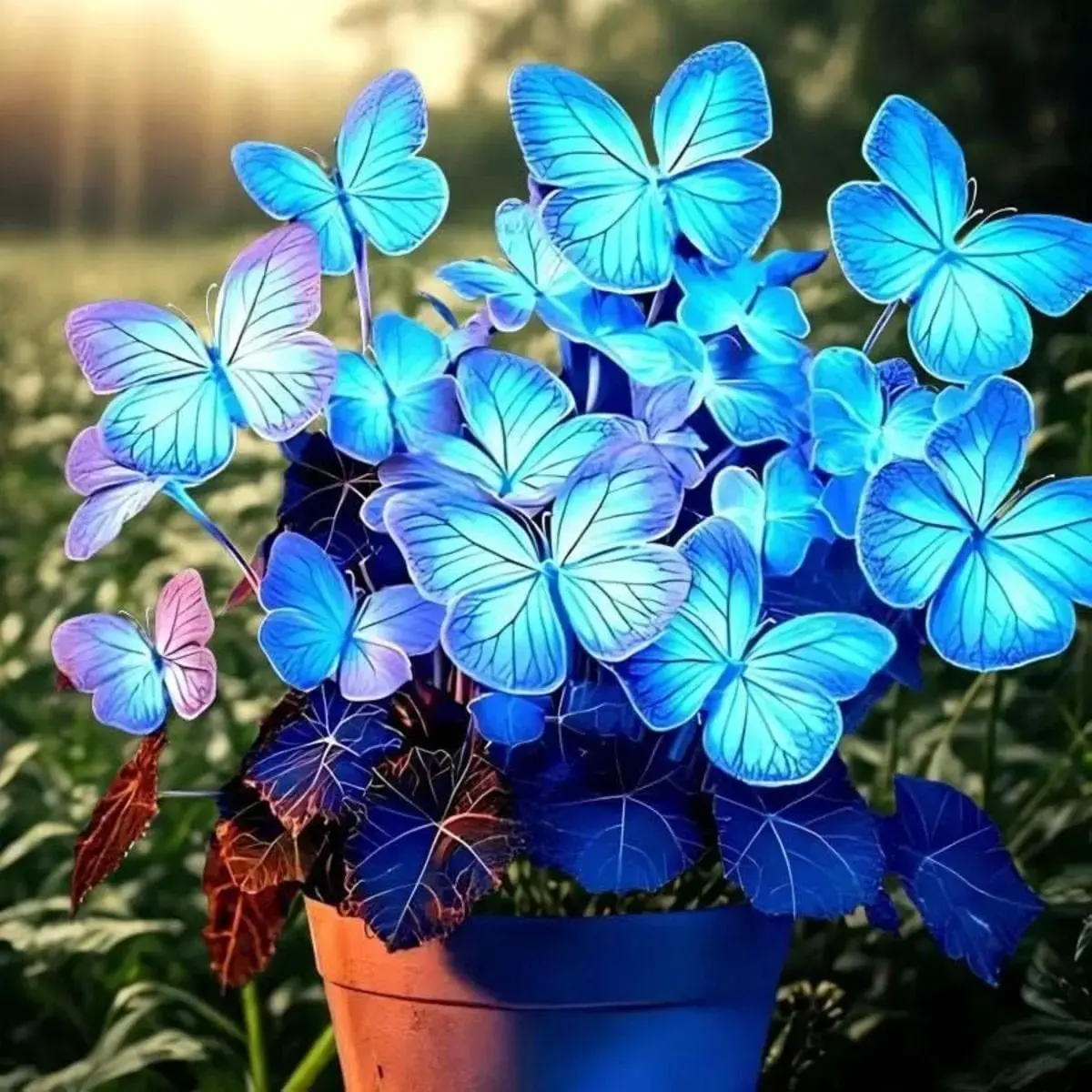 Butterfly Hosta Seeds 1000+ Rare Garden Flowers for Outdoor Planting