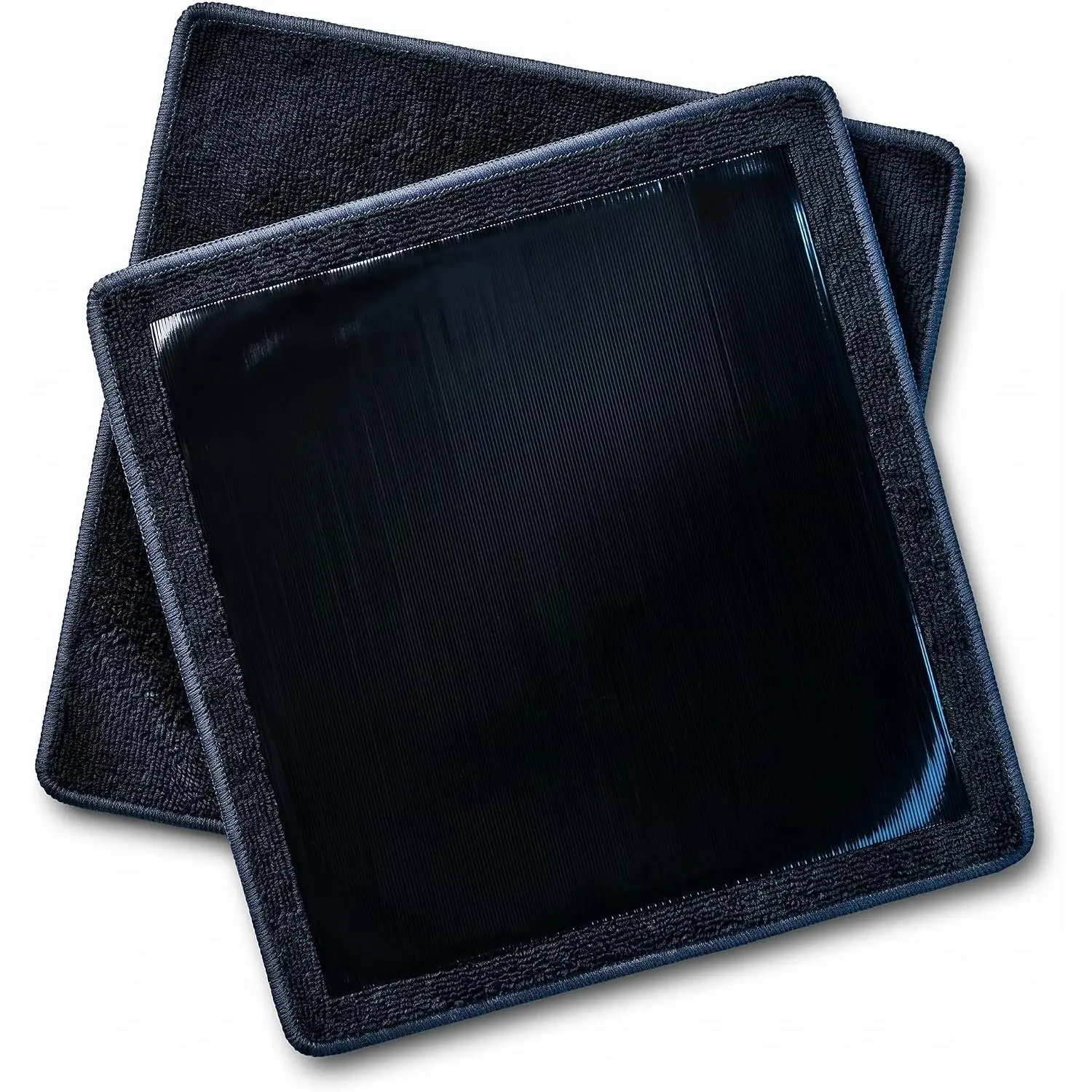 2 Pack Synthetic Clay Towel for Auto Detailing (12"x12") - Car Wash Accessory That Decontaminates, Removes Tar, Sap, Dust, Ideal for SUVs