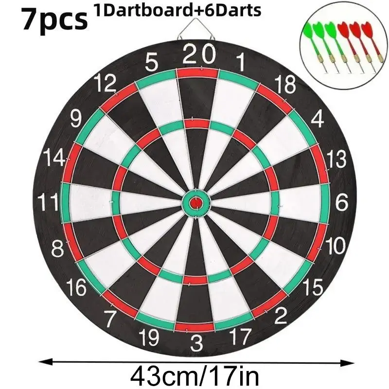 Dart Set, 4/6 Soft Tip Darts, Hanging Design, Safe Dart Game Kit, Ideal for Indoor Outdoor Activities, Perfect for Games and Parties, Eye Fatigue Relief