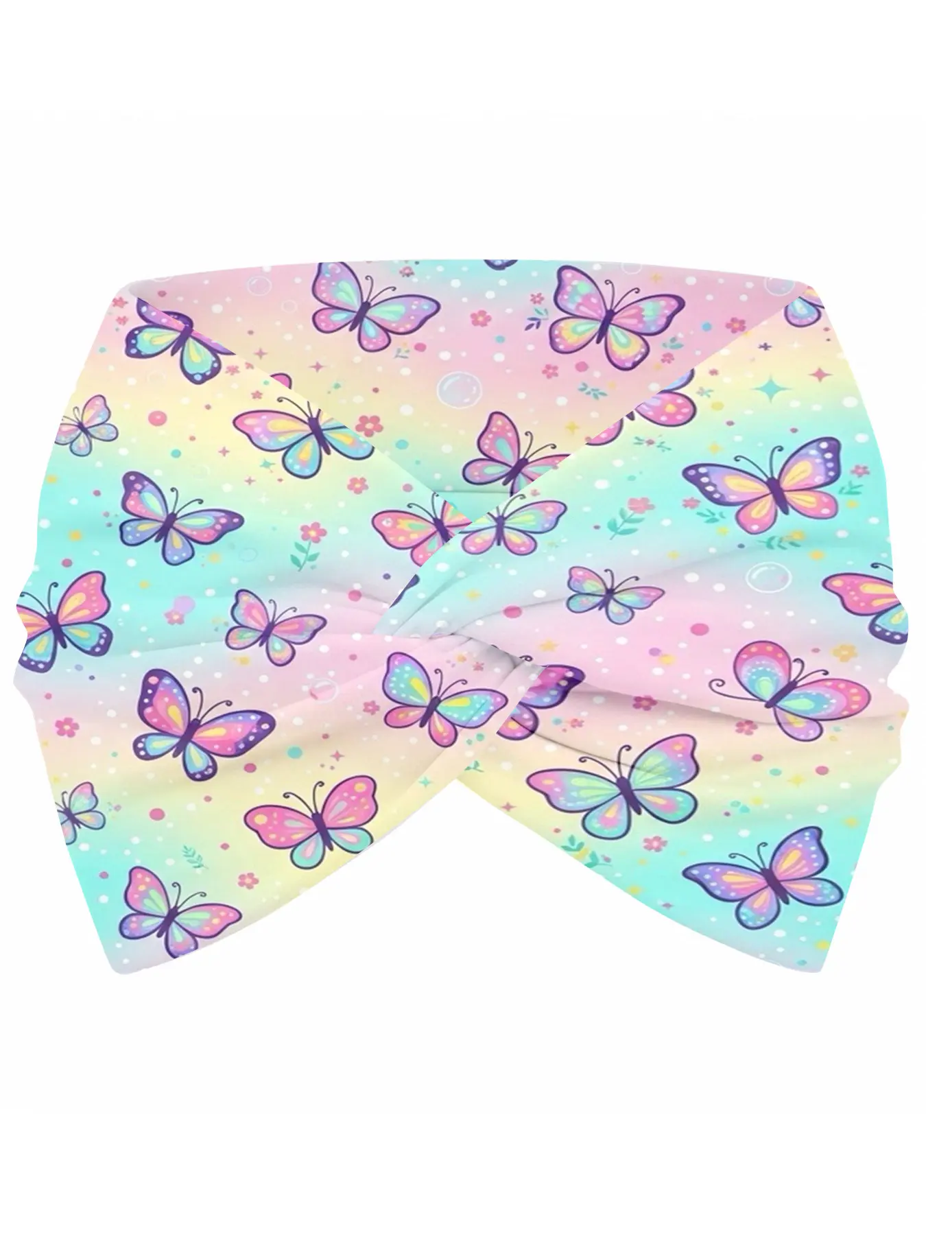 Bubble Theme Hair Accessory Headband for Women – Pastel Swirls, Floating Bubbles, Sparkles & Dreamy Wave Patterns – Ideal for Spa Days, Yoga Sessions, Festive Gatherings, Casual Outings & Soft Whimsical Everyday Style