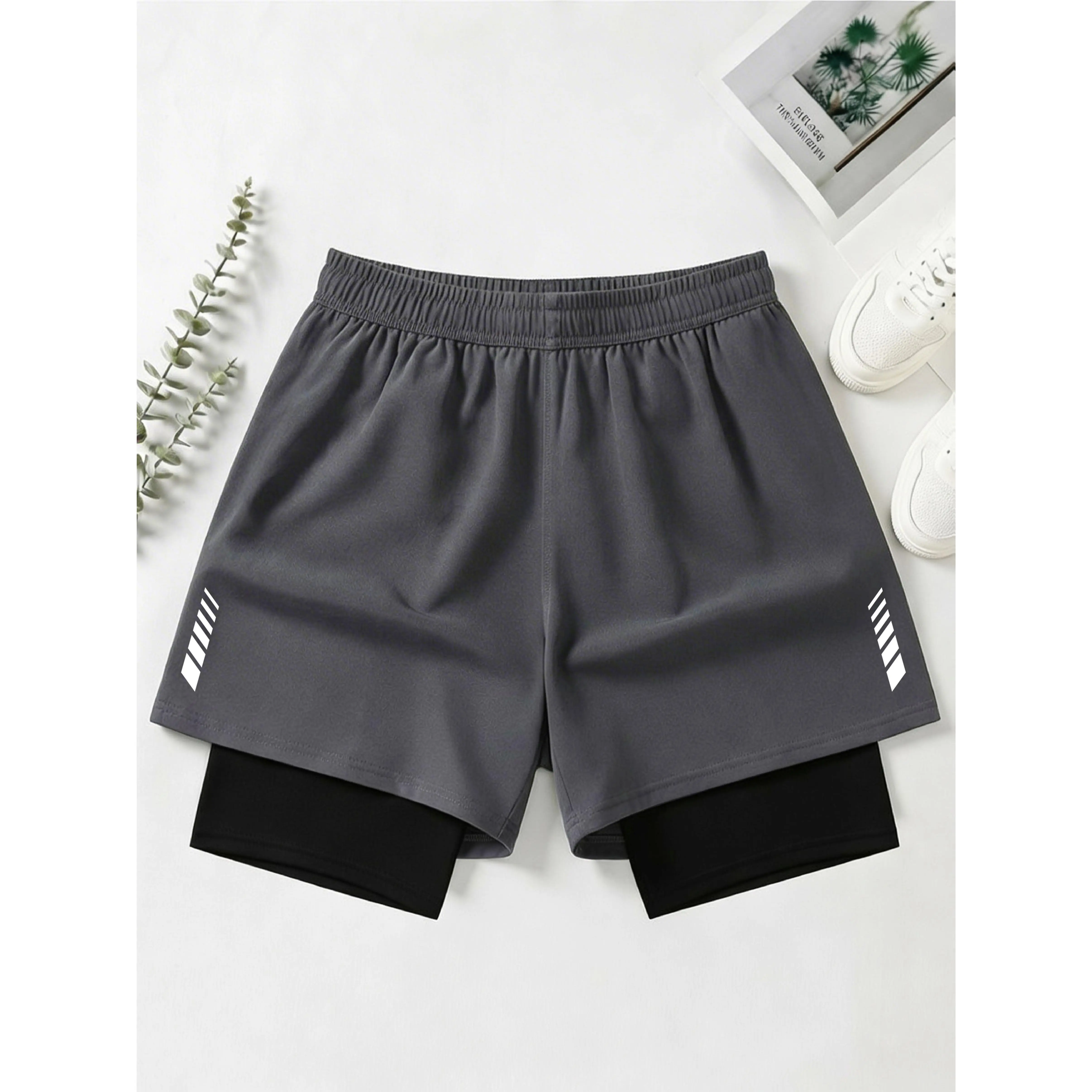 Boys' Casual Sports Shorts, Youth Quick-Dry Running Shorts, Boys' Basketball, Football, Training Shorts, Jogging Pants
