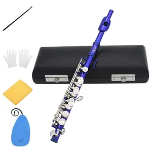 Slade Piccolo Flute C Key Body with Cleaning Rod Cloth Box, High-Quality Musical Instrument Accessory, Perfect for Performance