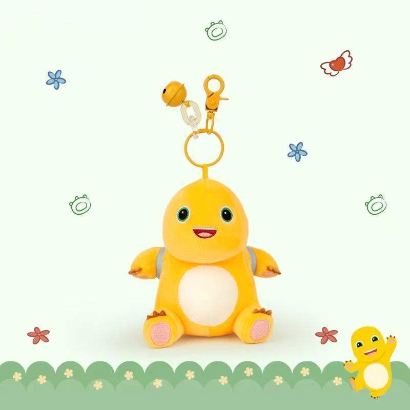 13cm Kawaii Nailong Plush Toys Cute MilkDragon Pendant  Bag Accessories Keychain Bag Car Pendant Valentine's Day Gift