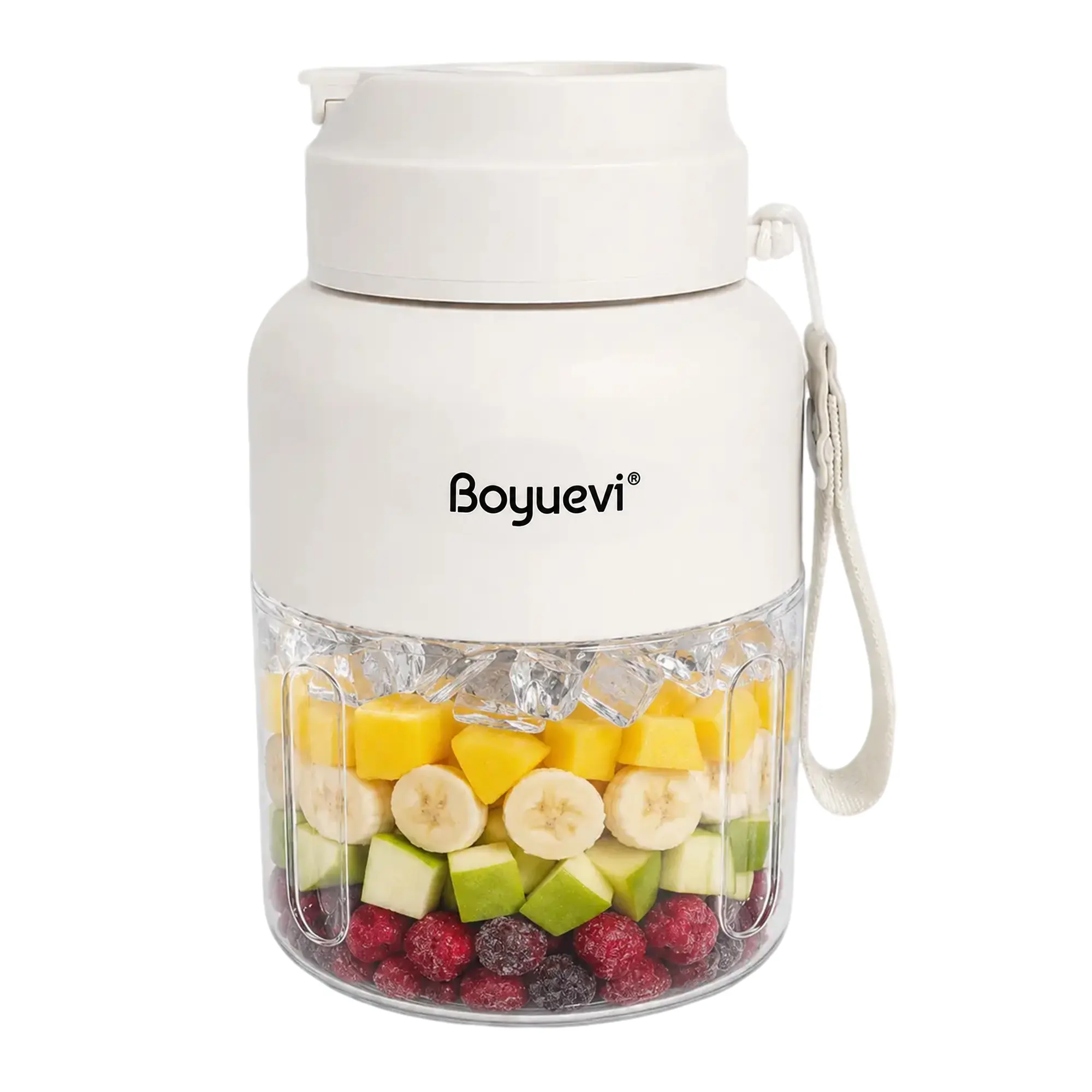 Cordless USB Rechargeable Portable Blender Juicer - BPA-Free, 950ml & 550ml Dual Cups, Ice-Crushing for Protein Shakes, Frozen Drinks, Gym & Travel, Traveling Gadgets
