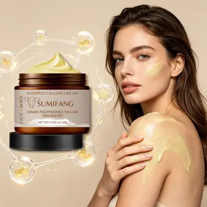 Grass-Fed Beef Fat Whipped Cream, Deep Hydration, Nourishing Repair, Improves Texture, Boosts Elasticity, Lightweight Absorption, All Skin Types