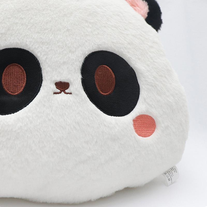 Plush Cartoon Panda/Rabbit Car Waist Neck Pillow Seat Cushion Sofa Office Rest Chair Pad Girl Women Lovers Car Interior Cute