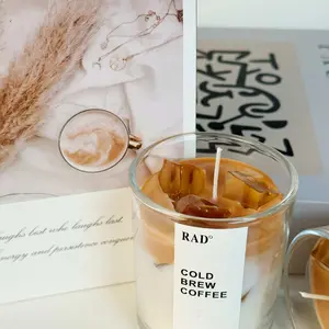 Coffee Scented Candle, Creative Style, High-End Atmosphere Fragrance Candle, Home Decor Gift, Aesthetic Scented Candle Placement, Decorative Candles, Aromatherapy Candles