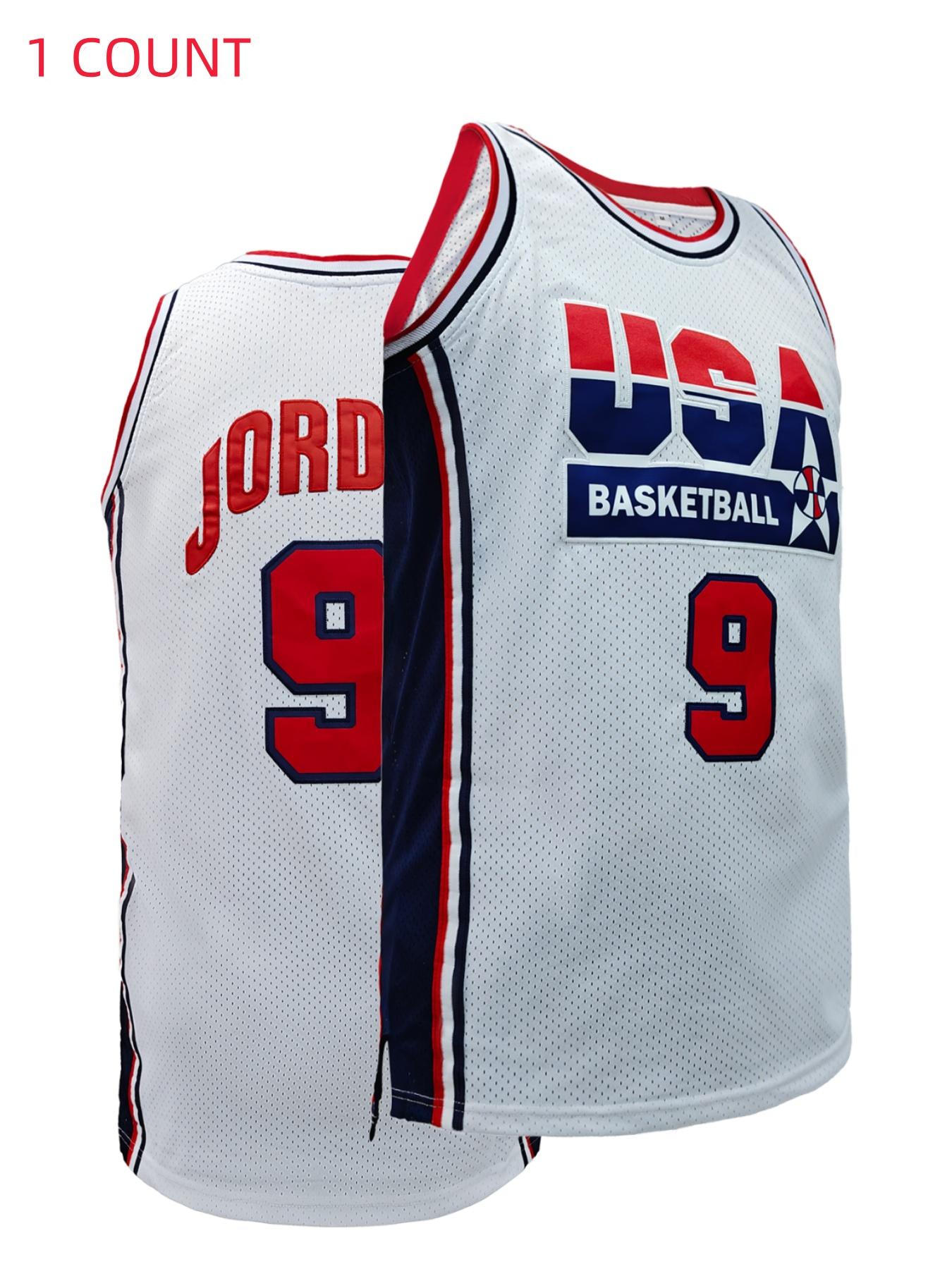 Men's Basketball Jersey, Breathable Round Neck Sportswear, Sleeveless Boys Training Uniform, Team T-shirt, Fashion Top, Apparel Jersey