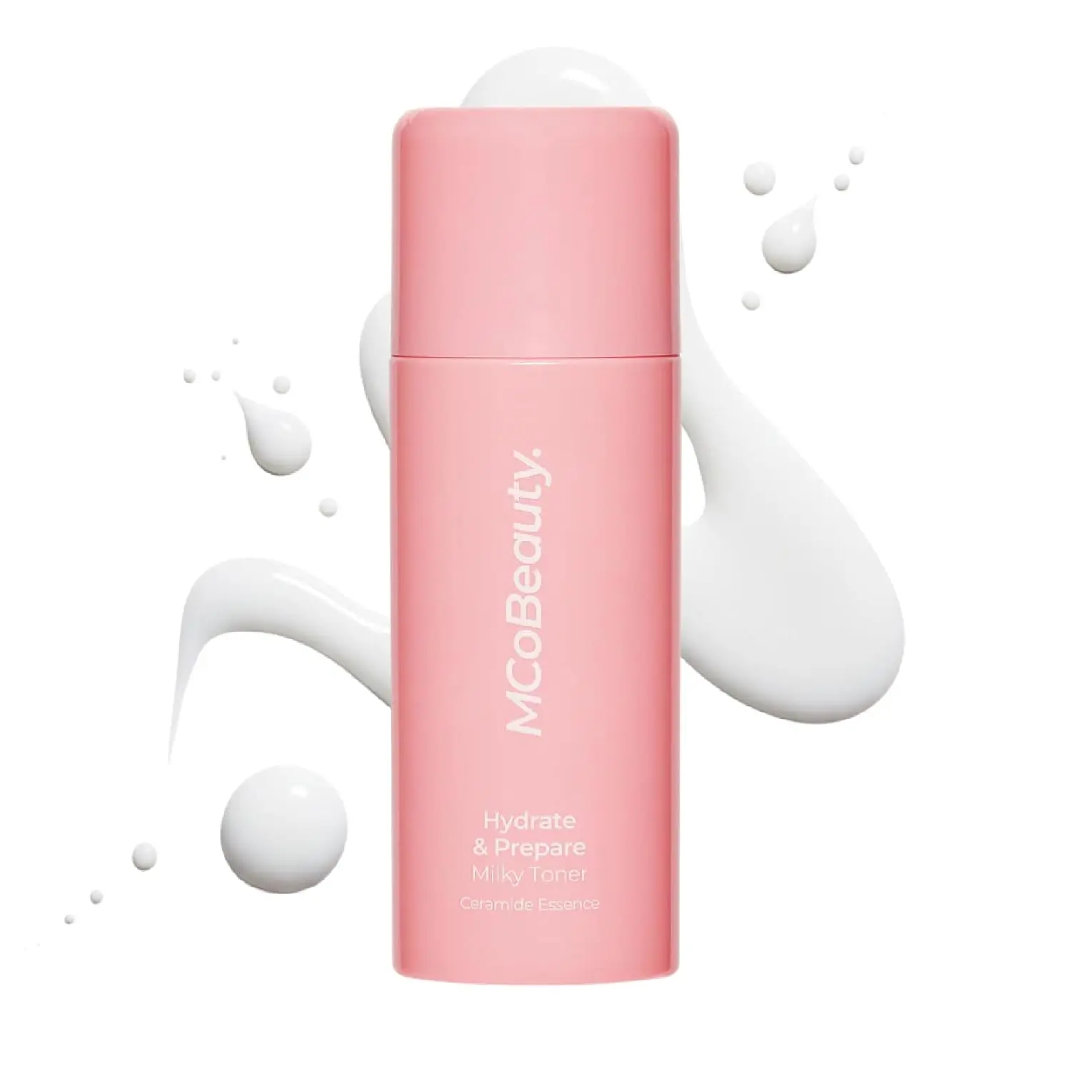 Hydrate & Prepare Milky Toner For Plump Dewy Glazed Skin | Ceramide Hyaluronic Acid Toner Essence, Calming Hydrating Face Milk, Makeup Prep, Vegan & Cruelty Free