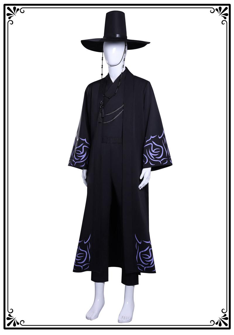 New Korean Wave Girl Group Kpop Demon Slayer Girl Group Cosplay Costume Demon Boy Group Male Lead Performance Cosplay