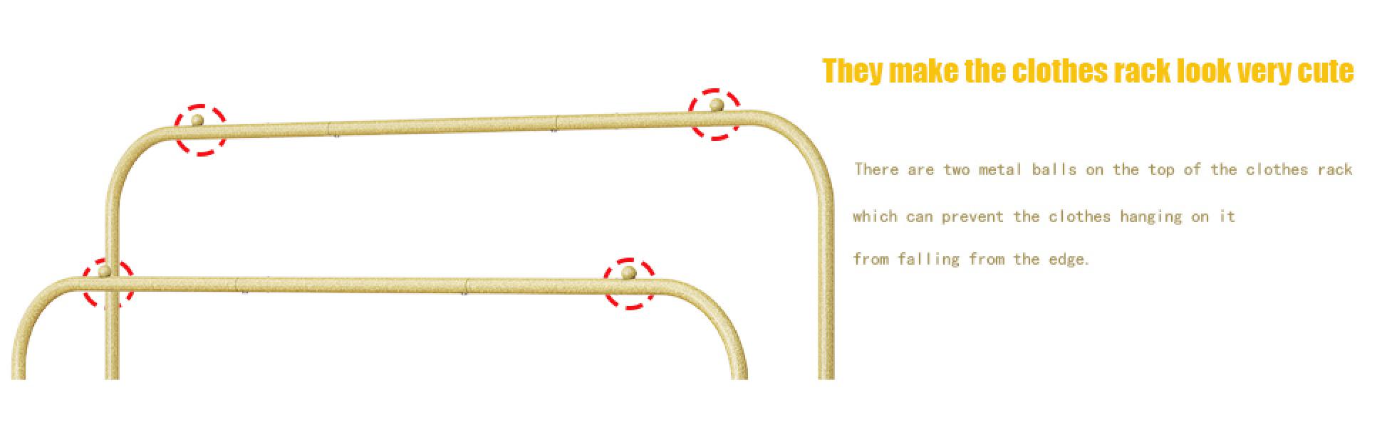 Double Rod Clothing Rack with Wheels 3 Tier Garment Racks for Hanging Clothes Portable Clothes Rack with 6 Hooks for Bedroom Laundry Room Heavy Duty Cart Black Metal Organizer Furniture Storage Hangable Shoe