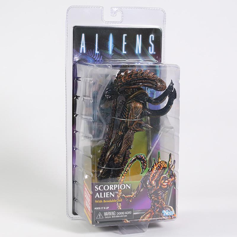 NECA Aliens Xenomorph Warrior Dog Alien Ellen Ripley Weyland Yutani Bishop Colonel Cameron 7"Action Figure Collectible Model Toy popular