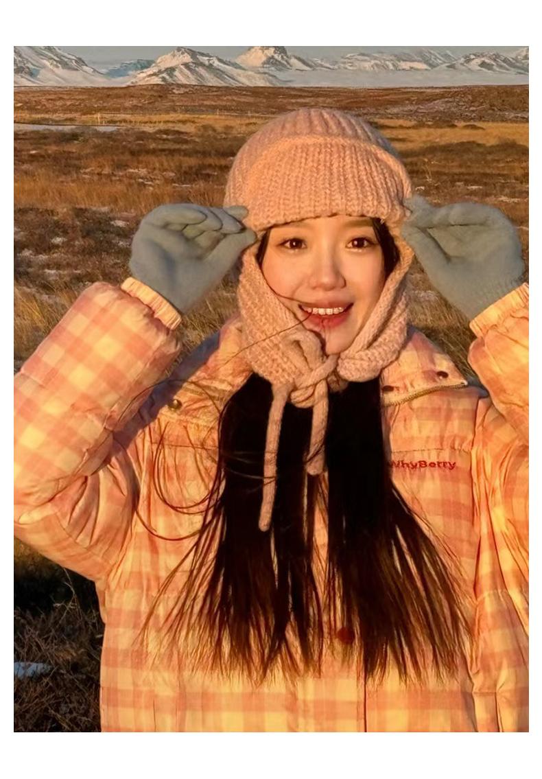 Mongolian Trapper Hat for Women - Sherpa Lined Bucket Cap with Ear Flaps | Winter Snow Hat for Big Head & Outdoor Activities