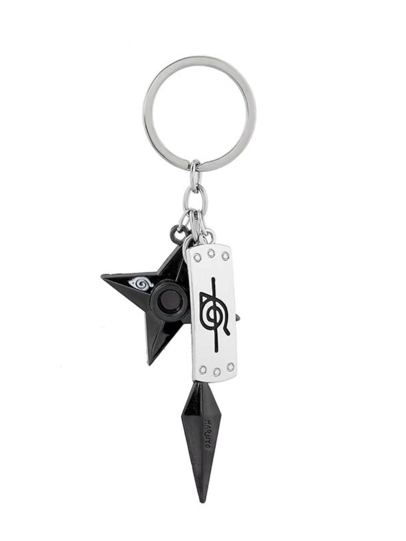 Anime Themed Keychain Set, Fashion Accessories for Men & Women, Trendy All-match & Exquisite Keychain for Birthday Gift, Charms