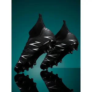 Sports Football Shoes, Sports Lace Up Soccer Shoes, Football Cleats, Football Field Boots, Training Shoes for All Seasons