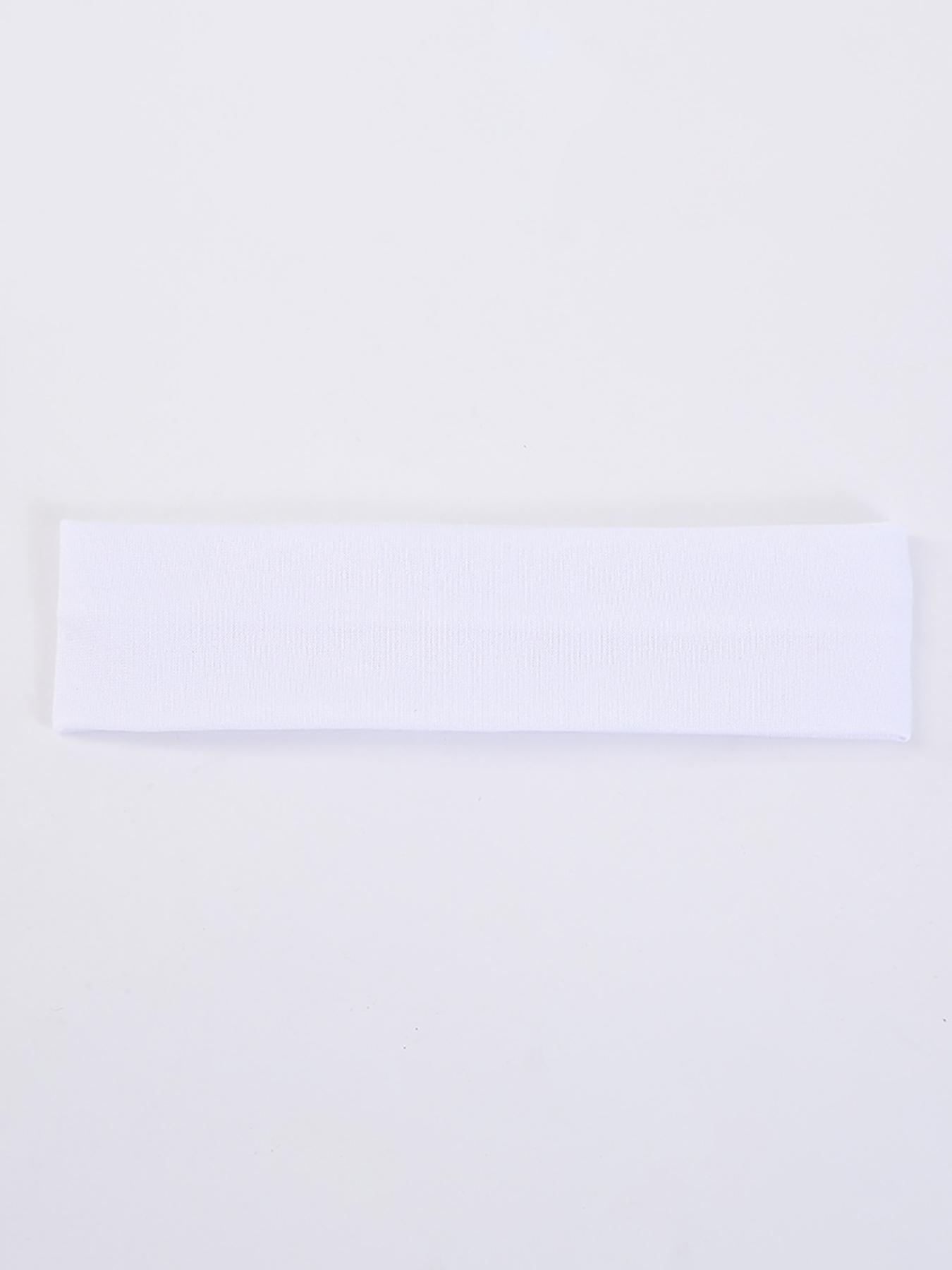 Solid High Stretch Hair Band for Women & Girls, Sweat-Absorbing Hair Band for Gym Workout Running, Fashion Hair Accessories for Daily Wear, Elastic Headband