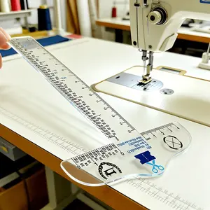 Clear Acrylic T-Square Ruler for Easy Reference While Crafting Must-have T-Square Ruler to Get Things Straight On Paper Cards