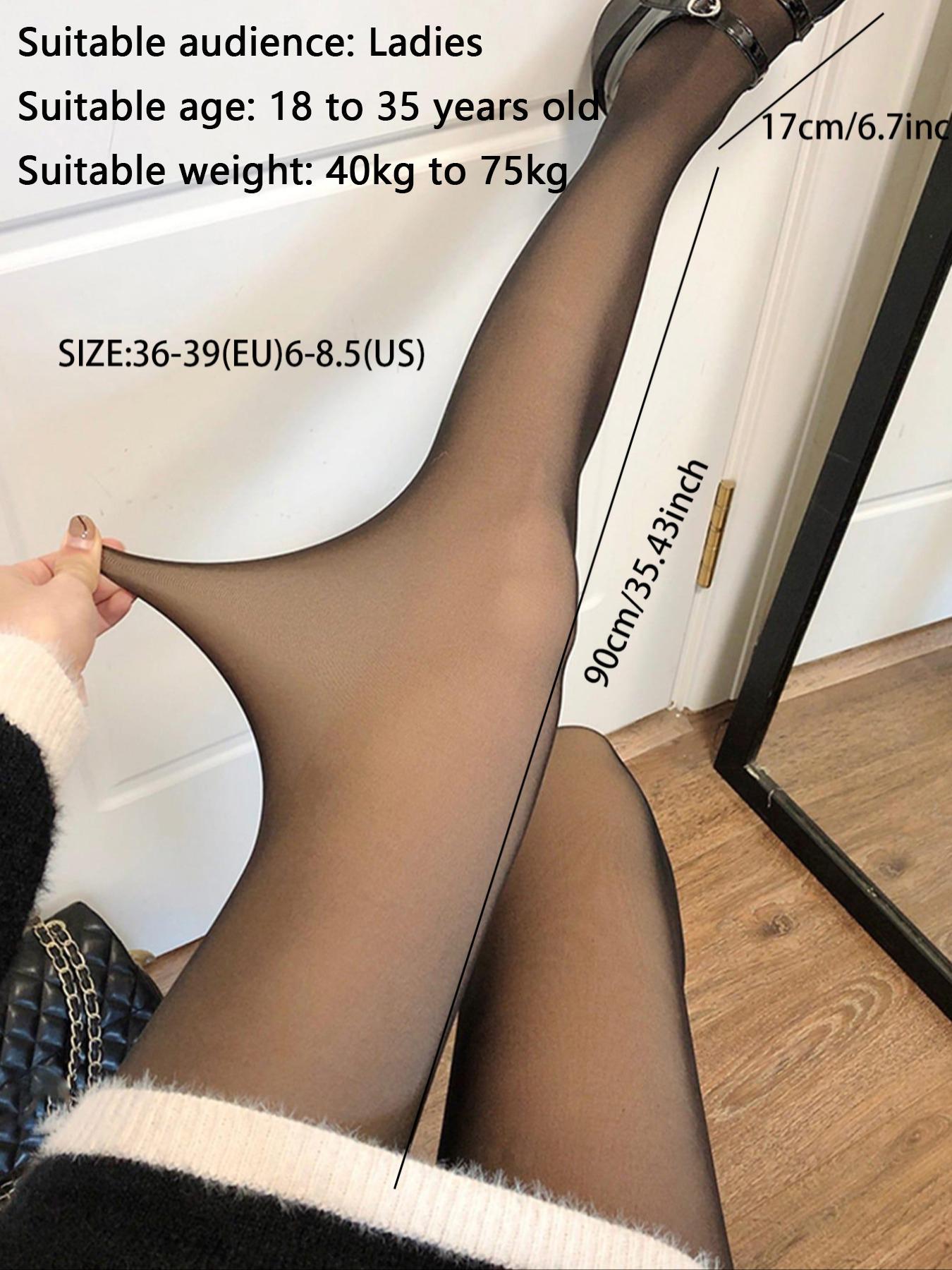 Women's Solid High Stretch Fit Sexy Style Tights, Casual Sheer Pantyhose for Daily Outdoor Wear, Women's Socks & Tights, Gift for Girlfriends, Comfort Womenswear