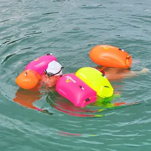 Portable floating airbag for outdoor rafting and swimming equipment, specialized thickened PVC swim ring