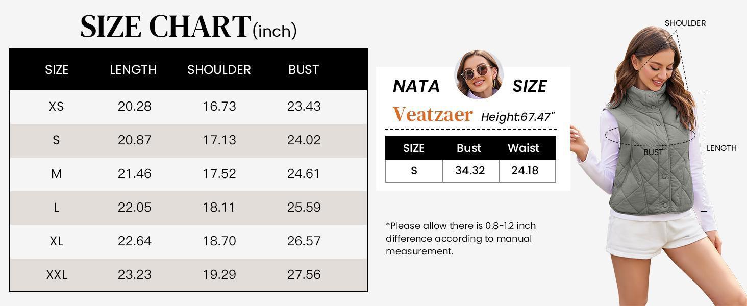 Imily Bela Womens Oversized Puffer Vest Cropped Quilted Stand Collar Lightweight Jacket Sleeveless Button Down Top