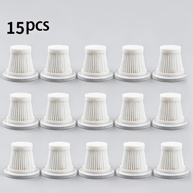 Vacuum Cleaner Replacement Filter, Washable Handheld Vacuum Filter Set, Easy Installation, Multi-Brand Compatible, Reusable Car Vacuum Filter, Portable Lightweight Vacuum Accessories, Extend Vacuum Lifespan