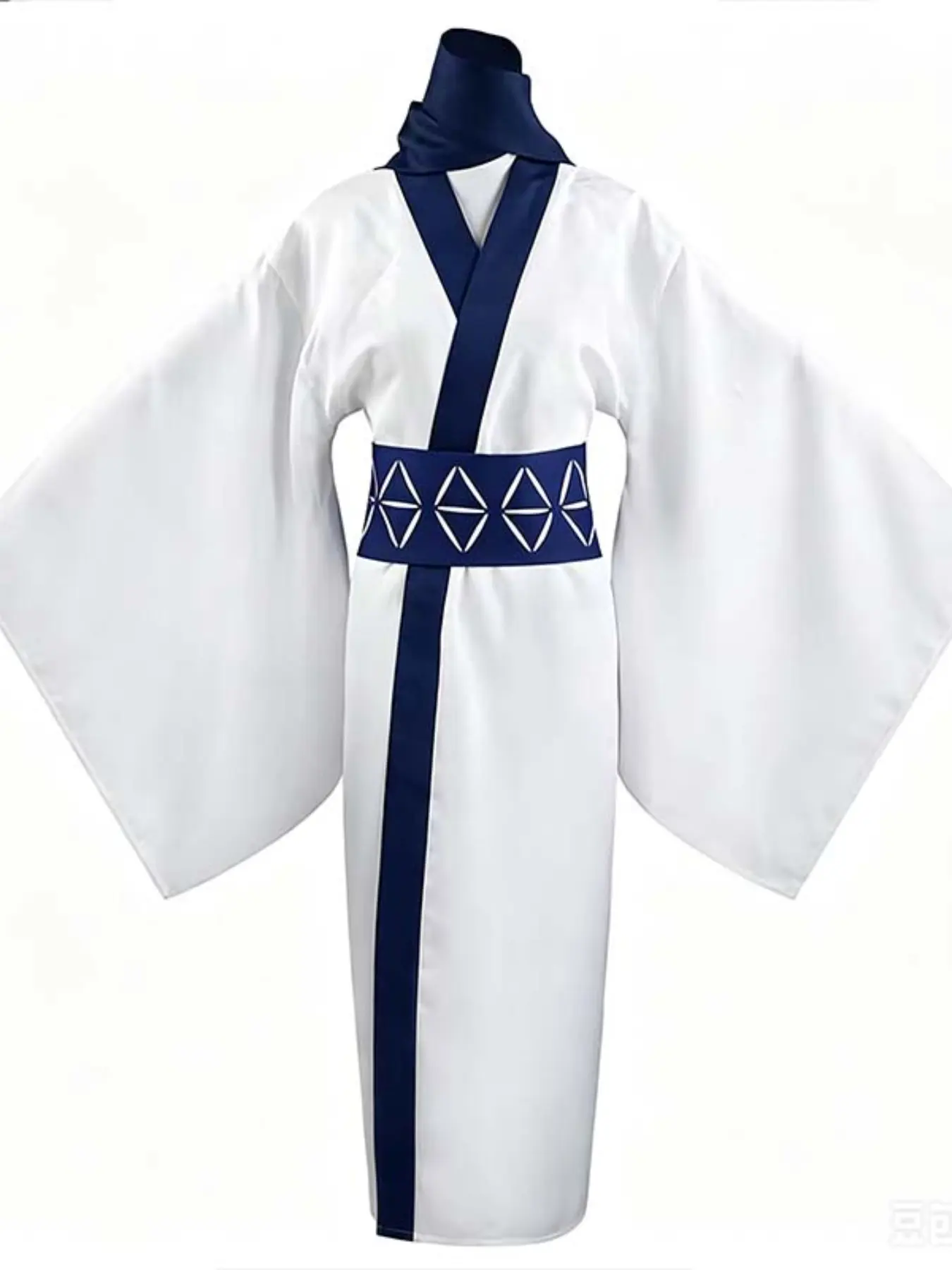 Ryomen Sukuna Cosplay Costume Japanese White Kimono Full Set Anime Role Play Outfit for Halloween Comic Con