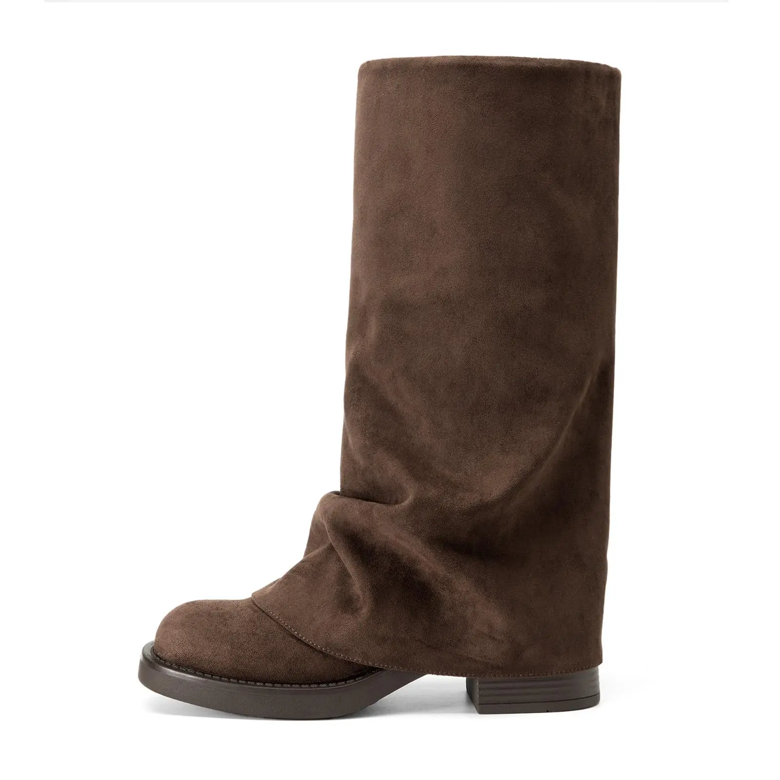 Brown Suede