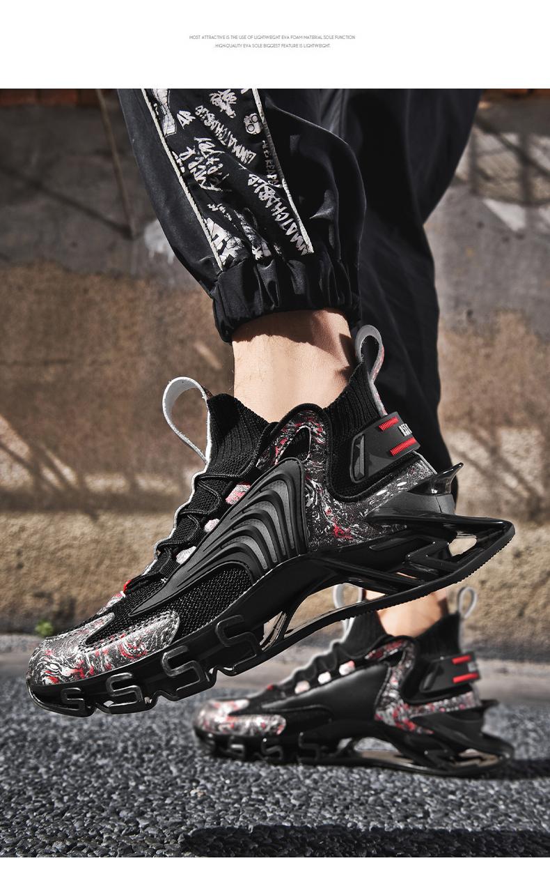 Sneakers That Actually Fit Big Feet Flyknit Running Basketball Shoes (Sizes Up to 13.5)18222