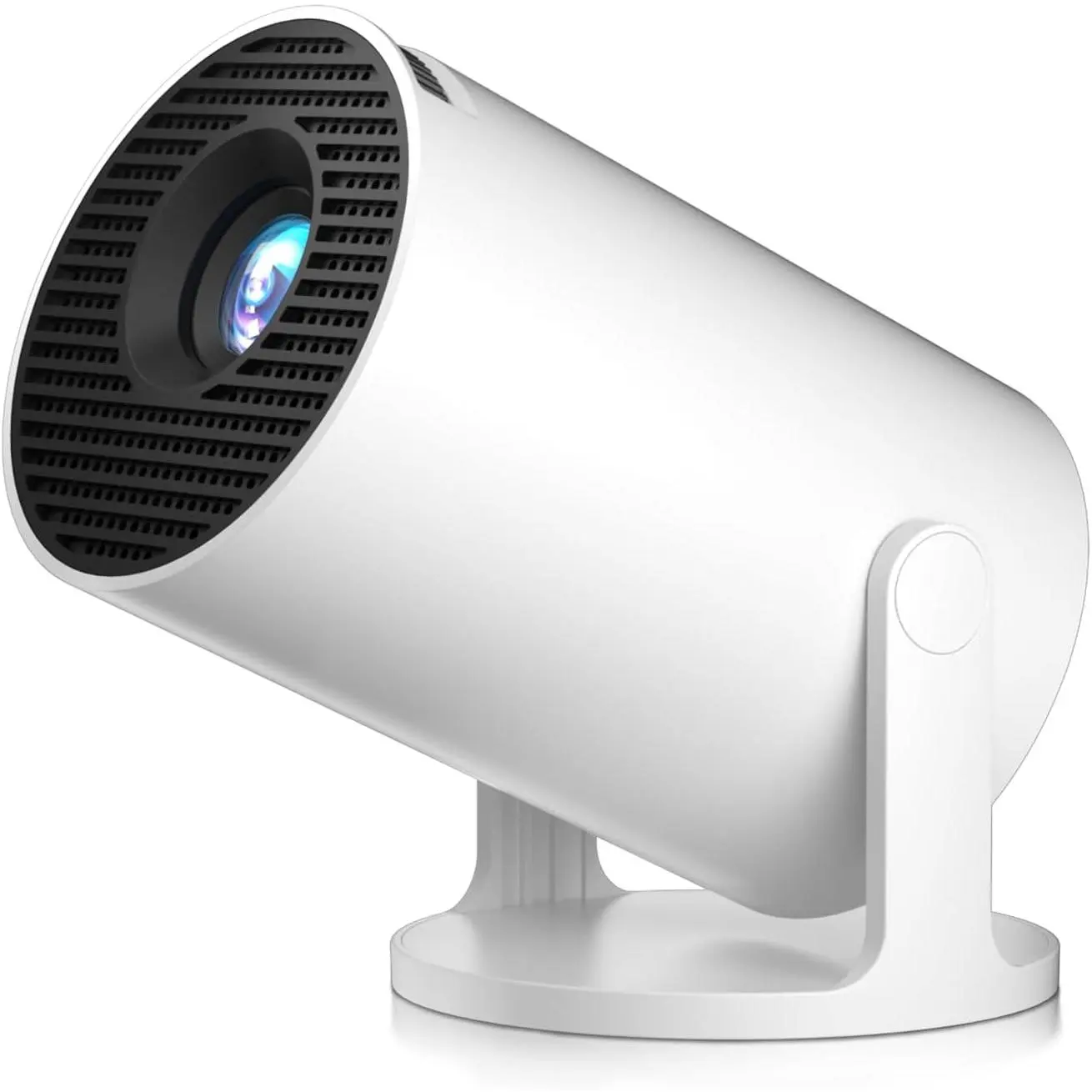 Mini Projector with WiFi & Bluetooth 5.4, Android 14, 4K/8K Support, Apps | Auto Keystone, Portable Smart Proyector for Outdoor Movies/Bedroom