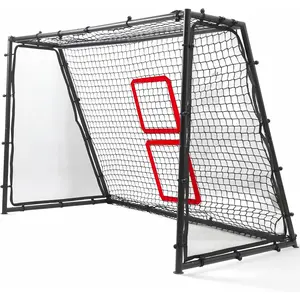 6x4ft/10x6/12x6 Soccer Goal for Backyard &  - Heavy-Duty Deep Net, Portable Regulation Size, Weather Resistant &  Design
