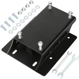 Torque Converter Motor Engine Riser Plate Kit Replacement for Predator 212cc 224cc 196cc 6.5hp Coleman CT200U BT200X Baja Warrior Massimo MB200 GX160 GX200 Engine Mini Bike Go Kart Parts