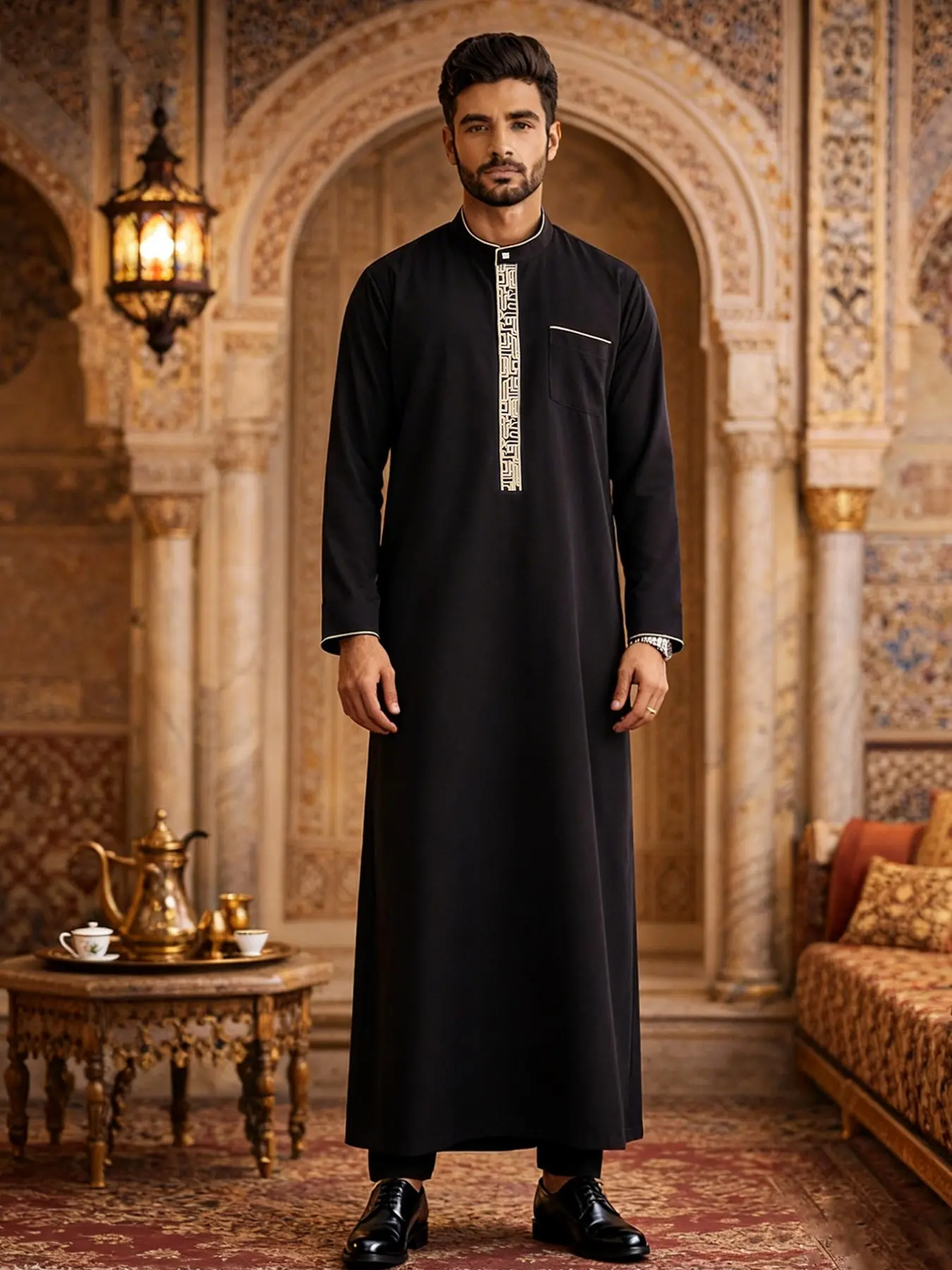 Arabic Islamic Muslim Traditional Clothing, Ramadan Festival Sacrifice ...