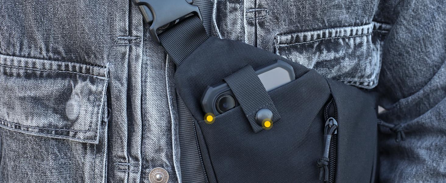 Tactical Crossbody Sling Bag,Concealed Carry Bag for Men Women,Anti Theft Crossbody Bags, CCW Bags EDC Carry Adjustable Strap Satchel