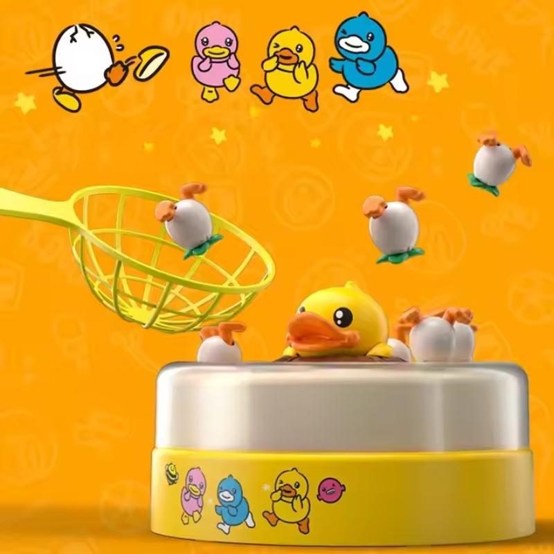 Electric Jumping Duck Catch Game, Parent-Child Interaction Two-Player Puzzle, Focus-Training Reaction Table Game, Suitable for Ages 3+, Includes Box