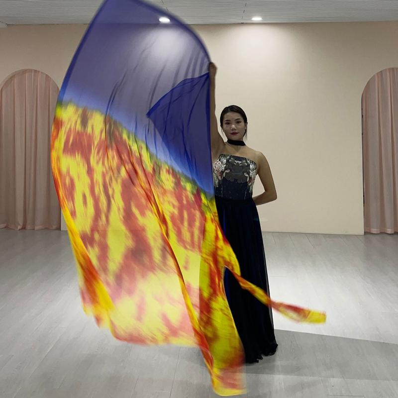 Rectangular Banners Flags Dance Performances Praise Dance Flags Divines Flags