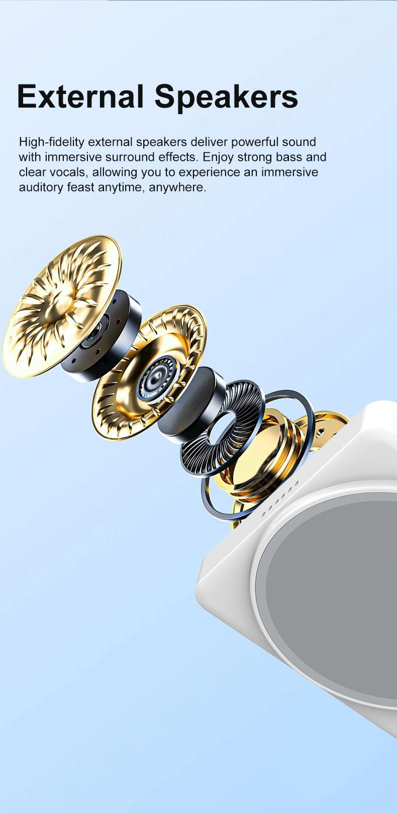 Magnetic Phone Monitor | Real-Time Selfie Screen for Rear Camera Vlogging & Live Streaming