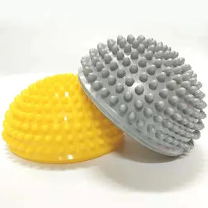 Multifunctional Durian Half Circle Yoga Balance Ball, Foot Reflexology Massage, Core Training, Sensory Stimulation, Home Fitness