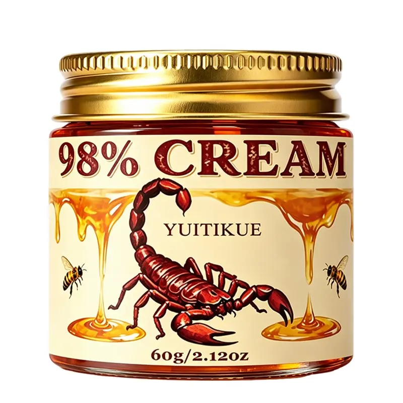Yuitikue Scorpion Venom Bee Extract Firming Repair Cream, Deeply Nourishing, Moisturizing Anti-Wrinkle, Smooths Dry Lines, Fine Lines, Nourishes Skin
