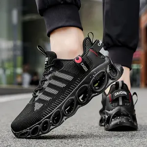 GGOR Unisex 2026 New Spring Breathable Mesh Knit Sneaker - Athletic Runner Trainer Footwear, Anti-Slip, Lightweight, Casual Versatile Fashion Sports Shoes