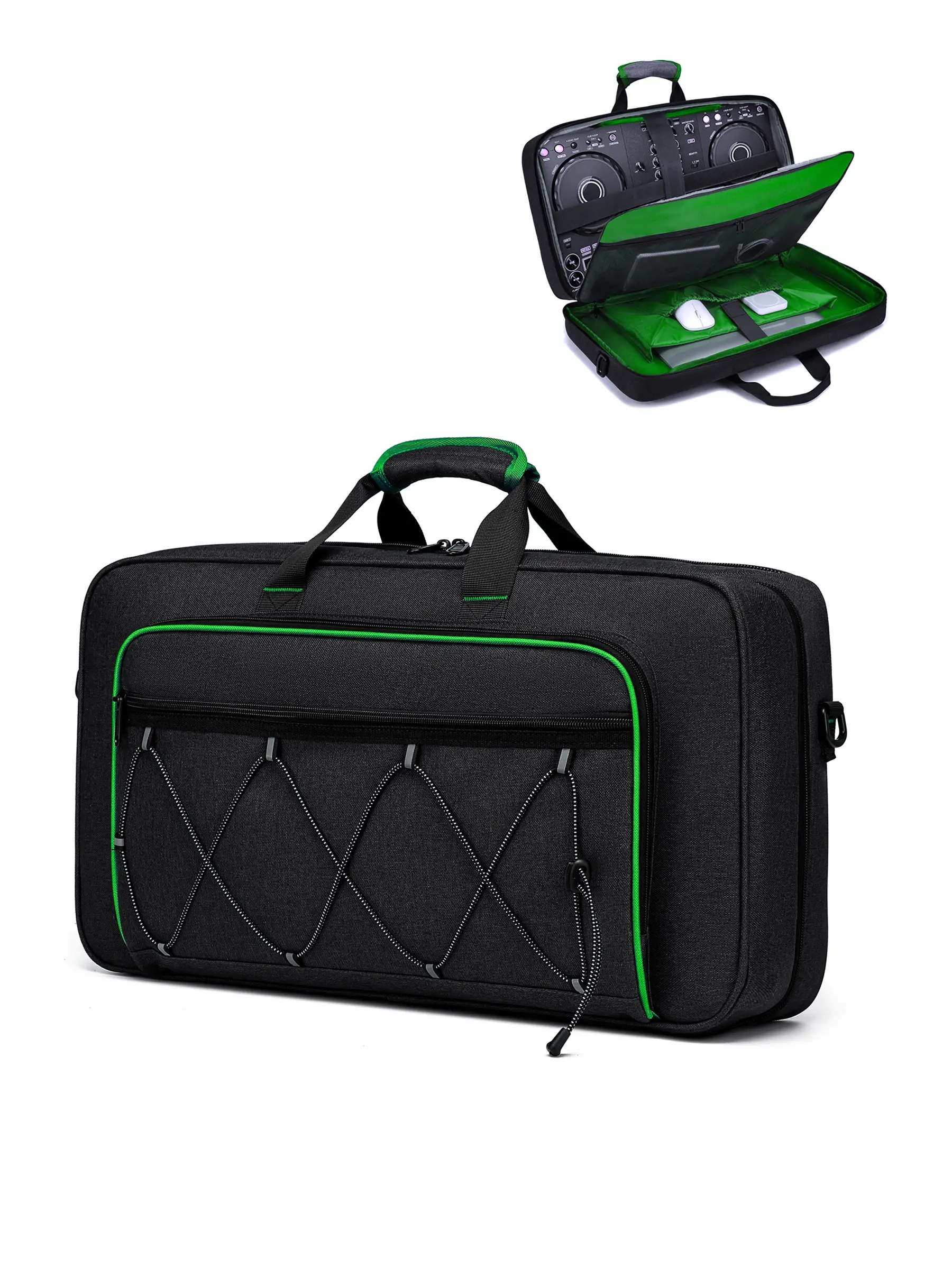 Dj Controller Storage Bag Ddj Flx4/rev1, Thickened Shockproof Portable Laptop Backpack, Musician Equipment Handbag