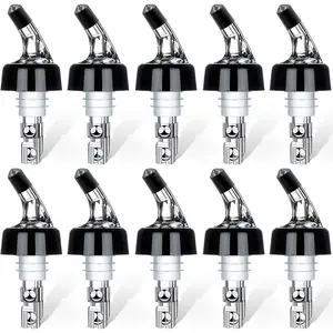 Automatic Measured Bottle Pourer - Quick Shot Spirit Measure Pourer Drinks Wine Cocktail Dispenser Home Bar Tools