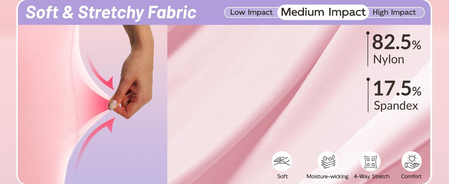 Baleaf Womens 5 Inch Biker Shorts High Waisted Tummy Control Workout Spandex Shorts V Back Yoga Athletic Bottoms with Pocket for Gym Running