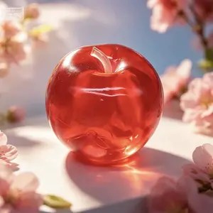 Squishy Apple Toys for Stress Relief Squeeze & Stretch Squishy Toys Slow Rebound Fidget Toys for Kids Adults Gift Sensory Toy with Realistic Green Apple Design