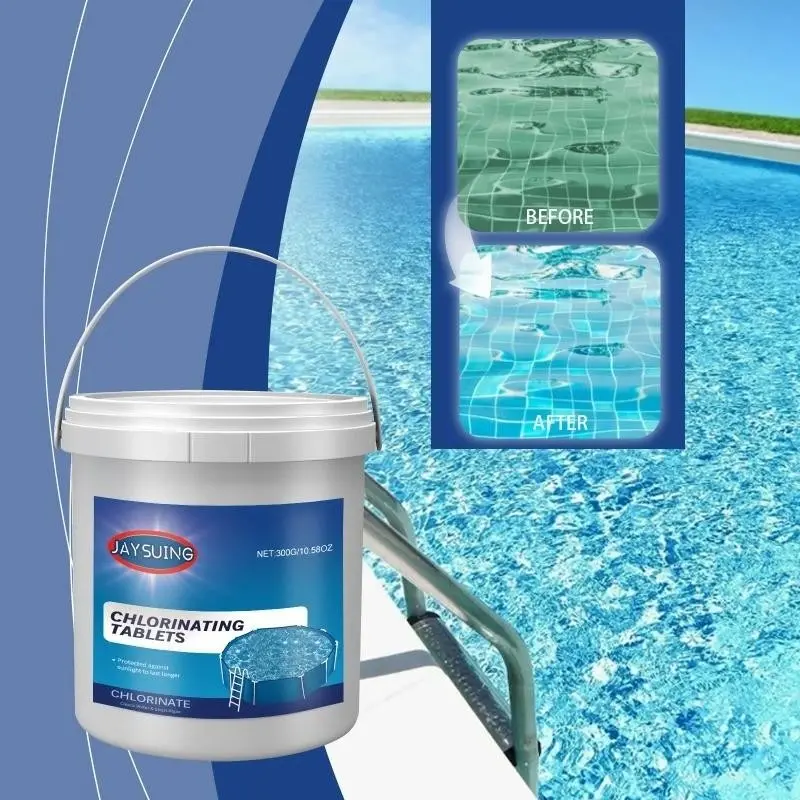 Pool Effervescent Tablets Water Clarifier Swimming Pool Cleaning For Crystal Clear Water Quality Care Spa Hot Tub Maintenance