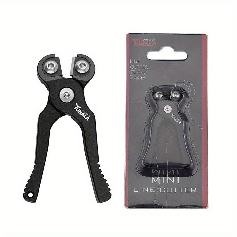 [W] Mini Scissors for PE/ Carbon Lines, Portable Aluminum Alloy Fishing Line Clippers for Outdoor Use