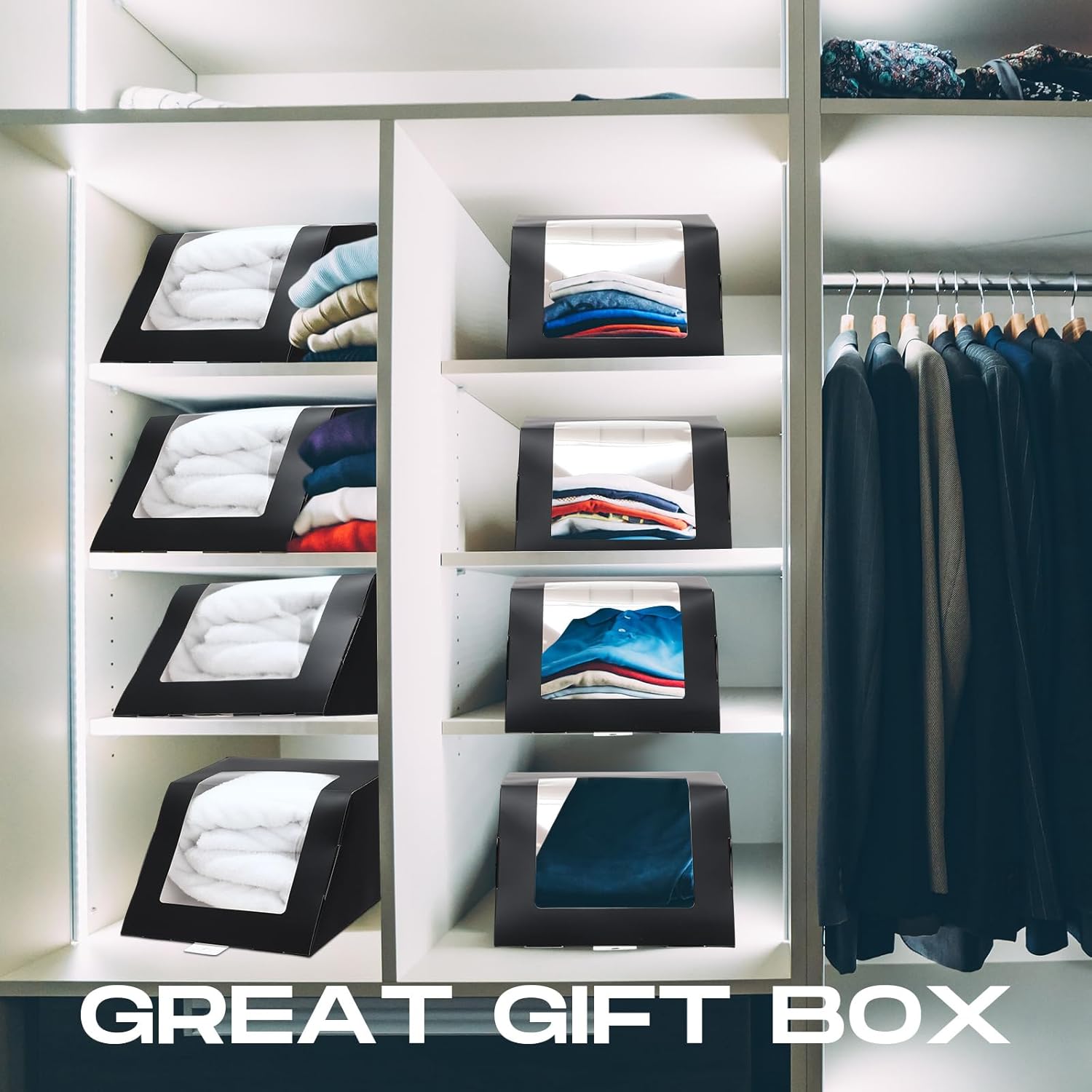 20 count Hat Boxes with Window Baseball Hat Organizer Display Box for Hat, 8.7 x 7.7 x 4.8, Paper Fold Storage Container Packing Box for Baseball Caps Dad Hat Billed Cap 20 count Hat Boxes with Window Baseball Hat Organizer Display Box for Hat, 8.7 x 7.7 x 4.8, Paper Fold Storage Container Packing Box for Baseball Caps Dad Hat Billed Cap